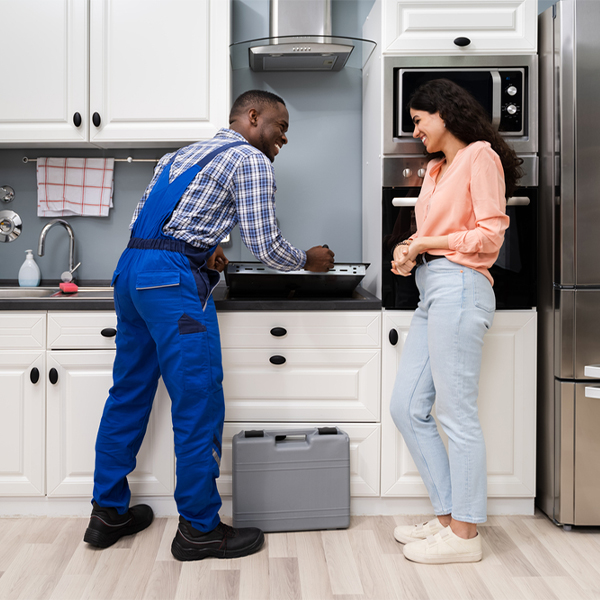 can you provide an estimate for cooktop repair before beginning any work in Parkerville Kansas